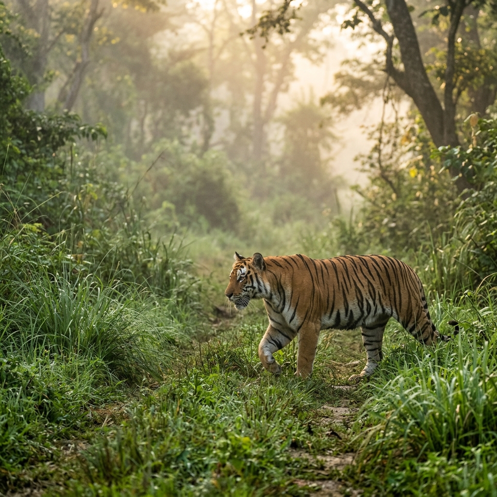 Bengal Tiger in Chitwan National Park